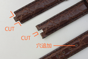 ケース形状に合わせてのカットや穴の追加も可